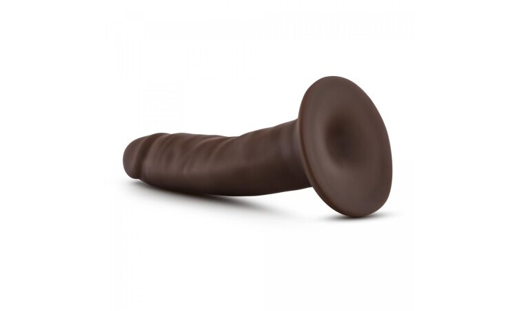 Dr. Skin - Realistic Dildo With Suction Cup 5.5'' - Chocolate - Image 4