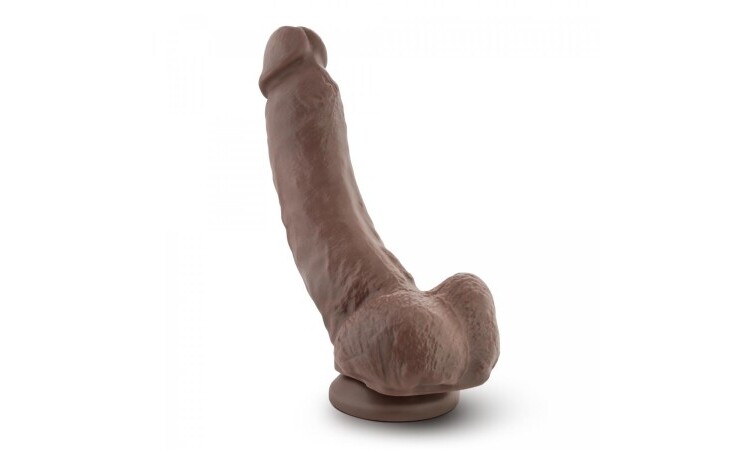 Dr. Skin - Mr. Mayor Dildo With Suction Cup 9'' - Chocolate - Image 2