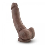 Dr. Skin - Mr. Mayor Dildo With Suction Cup 9'' - Chocolate - Image 2