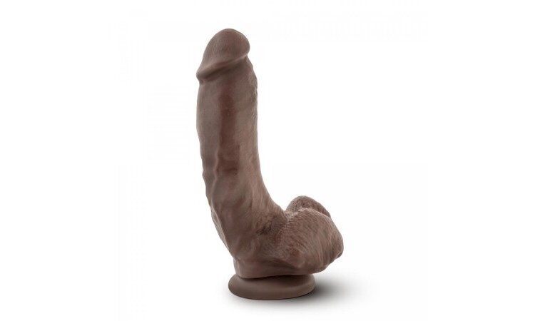 Dr. Skin - Mr. Mayor Dildo With Suction Cup 9'' - Chocolate - Image 1