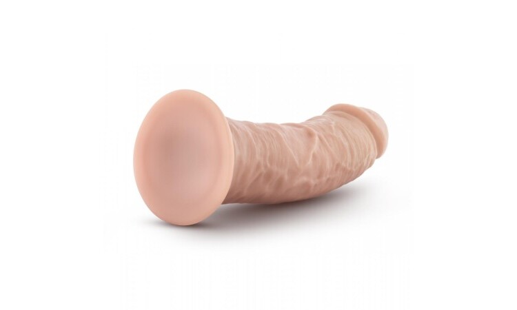 Dr. Skin - Realistic Dildo With Suction Cup 8'' - Vanilla - Image 4