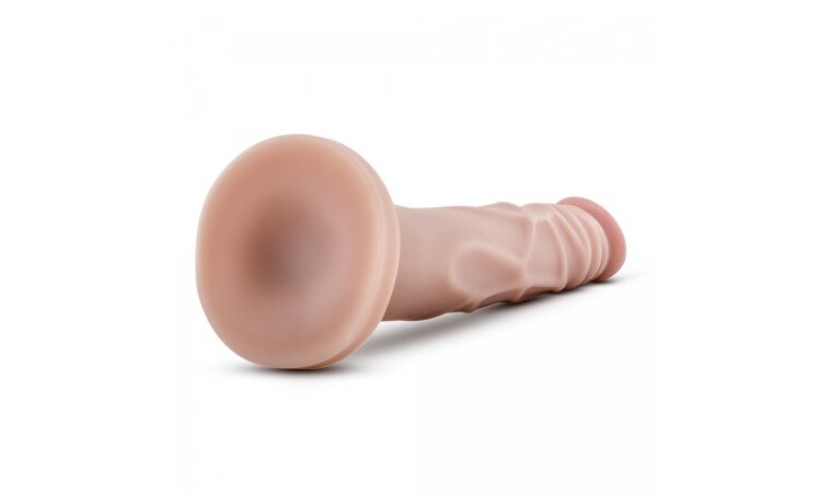 Dr. Skin - Realistic Dildo With Suction Cup 7.5'' - Beige - Image 4