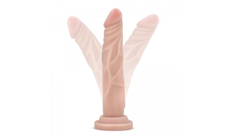 Dr. Skin - Realistic Dildo With Suction Cup 7.5'' - Beige - Image 5