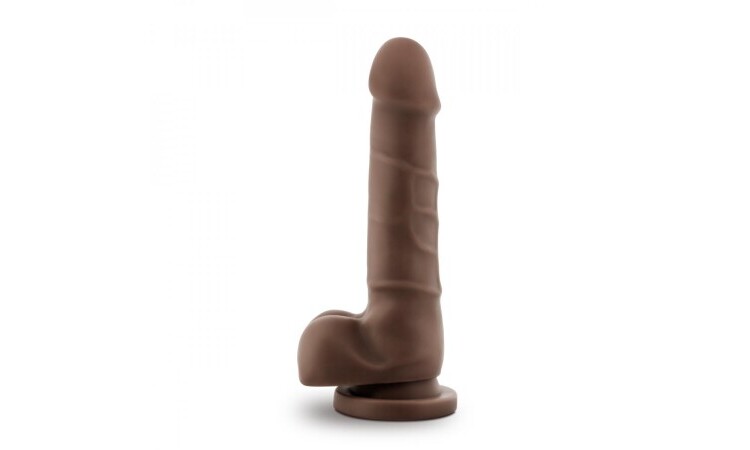 Dr. Skin - Realistic Dildo With Suction Cup 7.75'' - Chocolate - Image 1