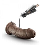 Dr. Skin - Dr. Joe Vibrator With Suction Cup 8'' - Chocolate - Image 5