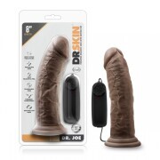 Dr. Skin - Dr. Joe Vibrator With Suction Cup 8'' - Chocolate - Image 6