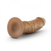Dr. Skin - Realistic Dildo With Suction Cup 8'' - Mocha - Image 4
