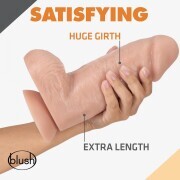 Dr. Skin - Dr. Chubbs Dildo With Suction Cup 10'' - Vanilla - Image 2
