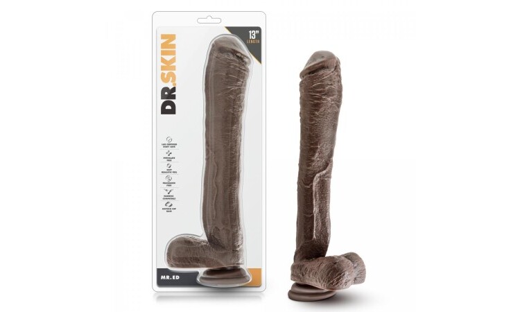 Dr. Skin - Mr. Ed XL Dildo With Suction Cup 13 inch - Image 5