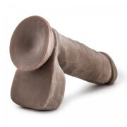 Dr. Skin - Mr. Magic - 9 inch Dildo with Suction Cup - Chocolate - Image 4