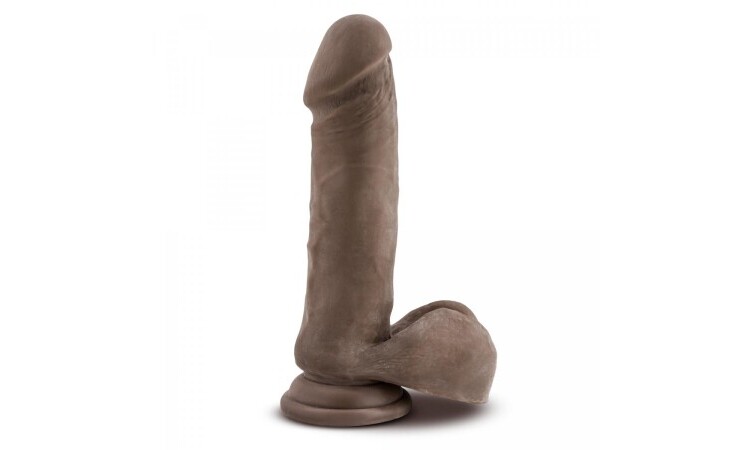 Dr. Skin - Mr. Magic - 9 inch Dildo with Suction Cup - Chocolate - Image 1