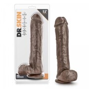Dr. Skin - Mr. Savage Dildo With Suction Cup 11.5''  - Chocolate - Image 5