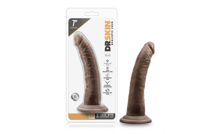Dr. Skin - Realistic Dildo With Suction Cup 7'' - Image 6