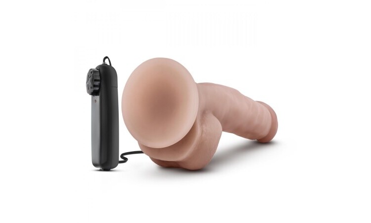 Dr. Skin - Dr. Jay Vibrator With Suction Cup 8.75'' - Vanilla - Image 4