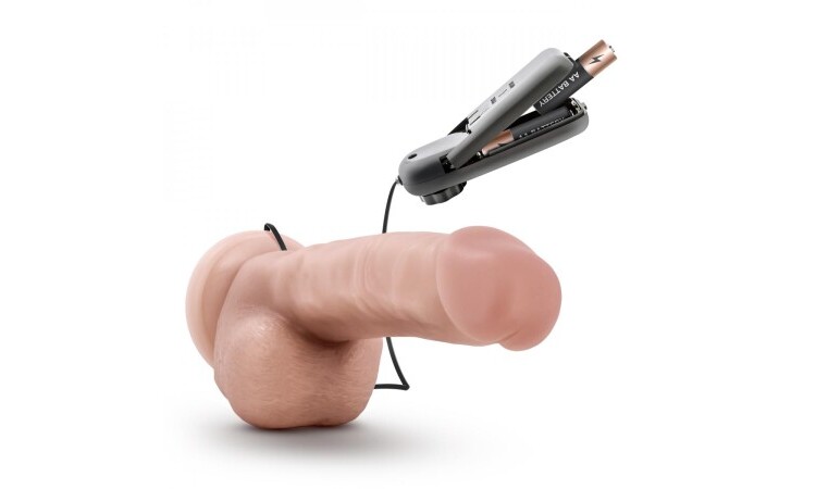 Dr. Skin - Dr. Jay Vibrator With Suction Cup 8.75'' - Vanilla - Image 5