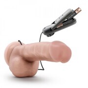 Dr. Skin - Dr. Jay Vibrator With Suction Cup 8.75'' - Vanilla - Image 5