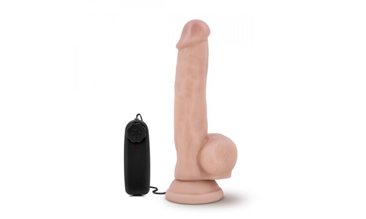 Dr. Skin - Dr. Jay Vibrator With Suction Cup 8.75'' - Vanilla - Image 1