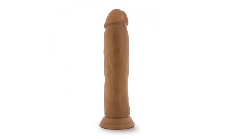 Dr. Skin - Realistic Dildo With Suction Cup 9.5'' - Mocha - Image 2
