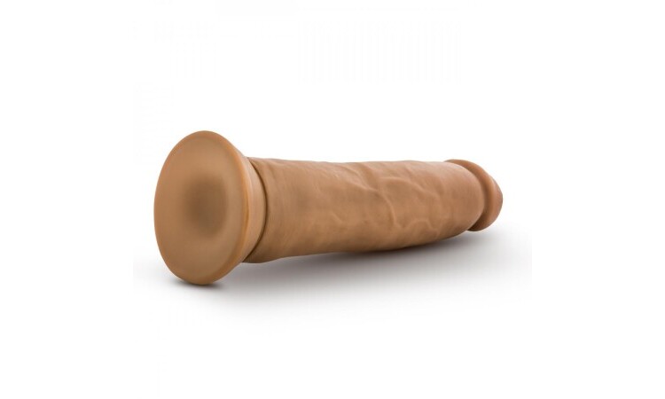 Dr. Skin - Realistic Dildo With Suction Cup 9.5'' - Mocha - Image 4