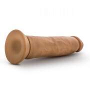 Dr. Skin - Realistic Dildo With Suction Cup 9.5'' - Mocha - Image 4