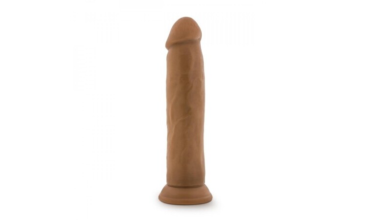 Dr. Skin - Realistic Dildo With Suction Cup 9.5'' - Mocha - Image 1