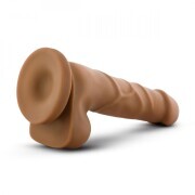 Dr. Skin - Realistic Dildo With Suction Cup 7.75'' - Mocha - Image 4