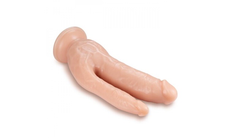 Dr. Skin - Double Dildo 8.5'' - Vanilla - Image 2