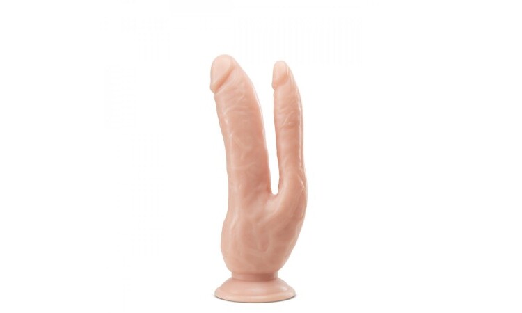 Dr. Skin - Double Dildo 8.5'' - Vanilla - Image 1