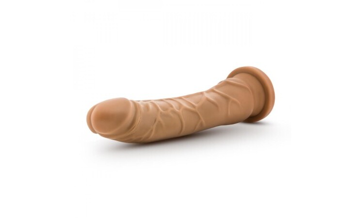Dr. Skin - Realistic Dildo With Suction Cup 8.5'' - Mocha - Image 3