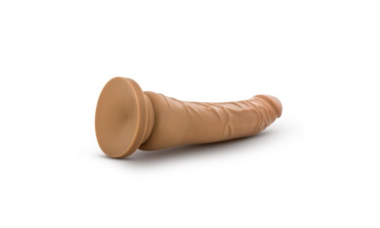 Dr. Skin - Realistic Dildo With Suction Cup 8.5'' - Mocha - Image 4