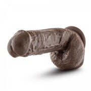 Dr. Skin - Mr. D. Dildo With Suction Cup 8.5'' - Chocolate - Image 3