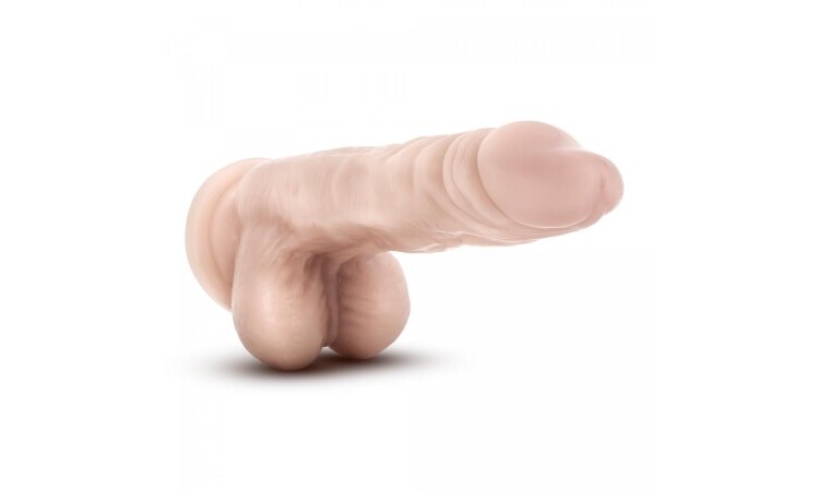 Dr. Skin - Realistic Dildo With Suction Cup 8.5'' - Beige - Image 3