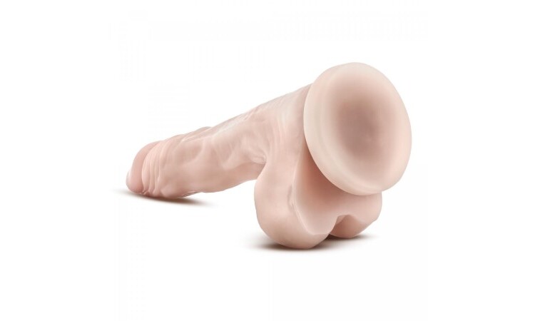 Dr. Skin - Realistic Dildo With Suction Cup 8.5'' - Beige - Image 4