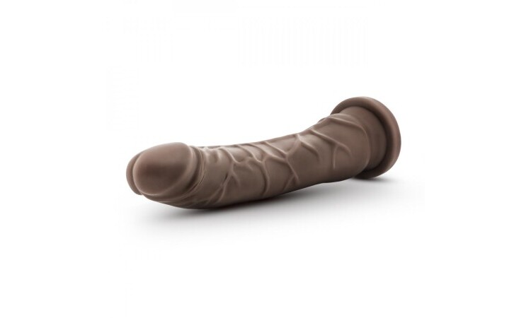Dr. Skin - Realistic Dildo With Suction Cup 8.5'' - Chocolate - Image 3