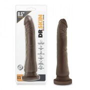 Dr. Skin - Realistic Dildo With Suction Cup 8.5'' - Chocolate - Image 6