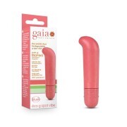Gaia Eco G-spot Vibrator - Coral - Image 4