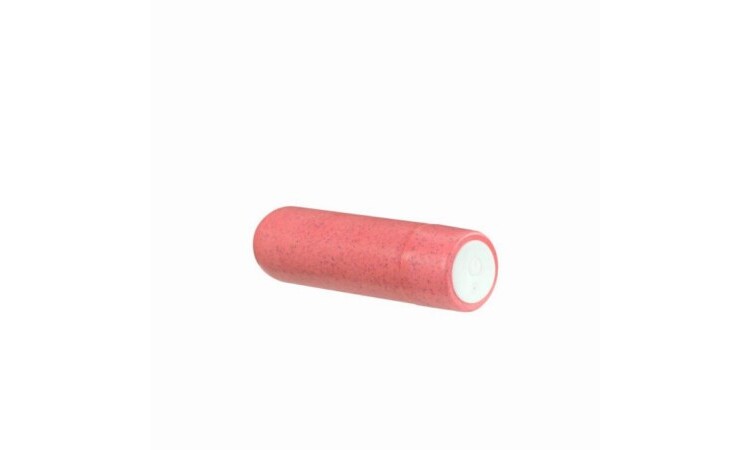 Gaia Eco Rechargeable Bullet Vibrator - Coral - Image 2