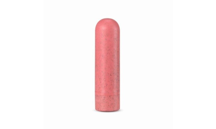 Gaia Eco Rechargeable Bullet Vibrator - Coral - Image 1