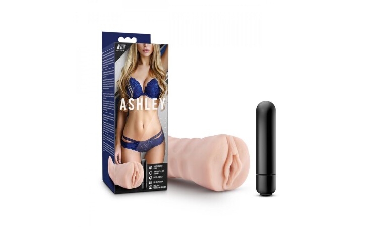 M for Men - Ashley Masturbator With Bullet Vibrator - Vagina - Image 7