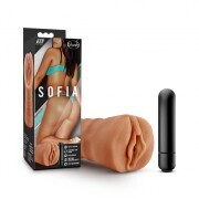 M for Men - Sofia Masturbator With Bullet Vibrator- Vagina - Image 3
