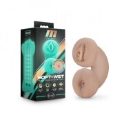 M for Men - Soft and Wet - Double Trouble Masturbator Glow in the Dark - Image 2