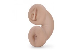 M for Men - Soft and Wet - Double Trouble Masturbator Glow in the Dark