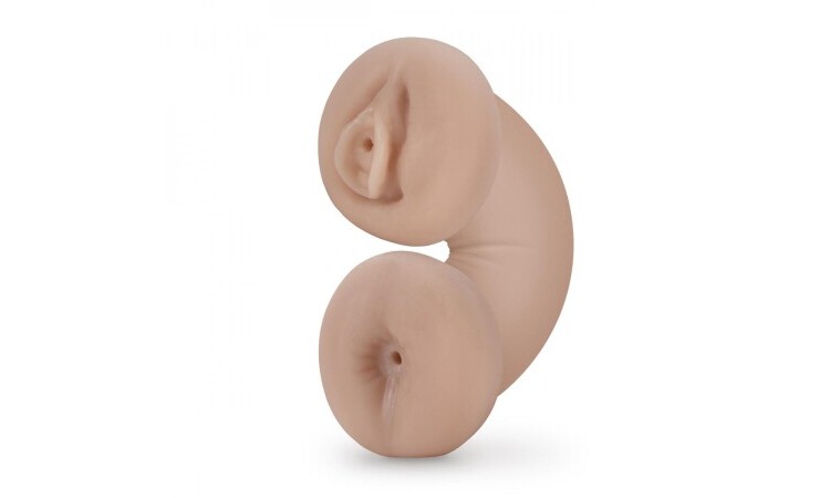 M for Men - Soft and Wet - Double Trouble Masturbator Glow in the Dark - Image 1