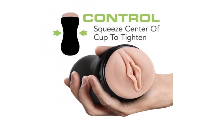 M for Men - Soft and Wet - Pussy with Pleasure Ridges - Self Lubricating St - Image 2