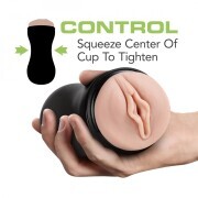 M for Men - Soft and Wet - Pussy with Pleasure Ridges - Self Lubricating St - Image 2