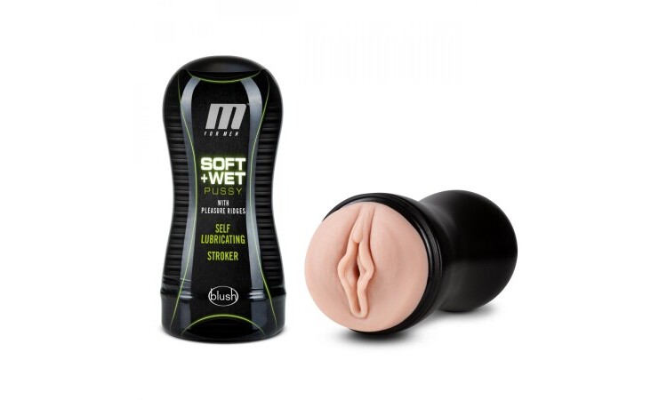 M for Men - Soft and Wet - Pussy with Pleasure Ridges - Self Lubricating St - Image 1