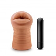 M for Men - Isabella Masturbator With Bullet Vibrator- Mouth - Image 1
