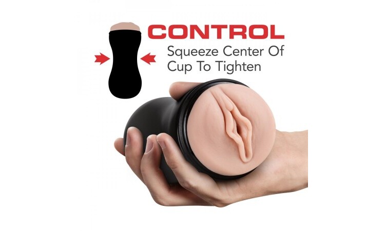M for Men - Soft and Wet - Pussy with Pleasure Orbs - Self Lubricating - Image 2