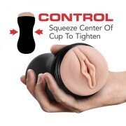 M for Men - Soft and Wet - Pussy with Pleasure Orbs - Self Lubricating - Image 2
