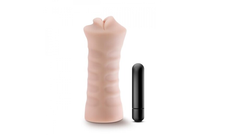 M for Men - Skye Masturbator With Bullet Vibrator - Mouth - Image 2